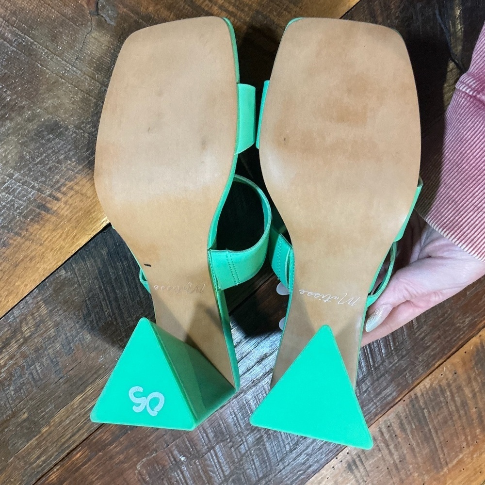 Matisse Oslo Heel Sandals in Mint Green Women’s 6.5 - Picture 8 of 12